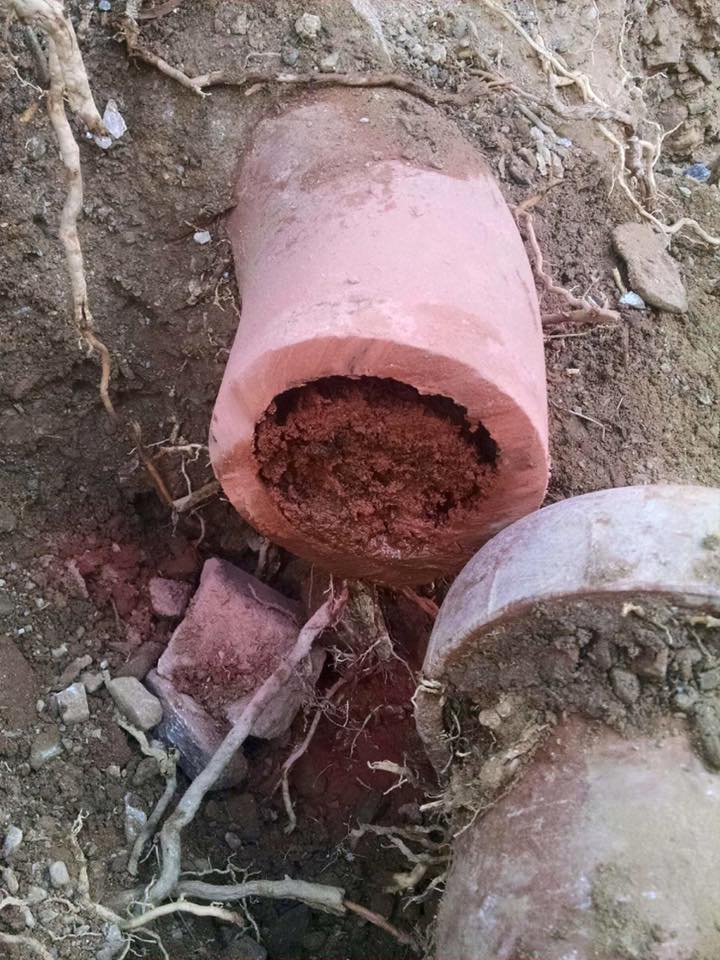 Styrofoam piping with debris inside for blog "What We Want Every Phoenix Realtor® to Know!"