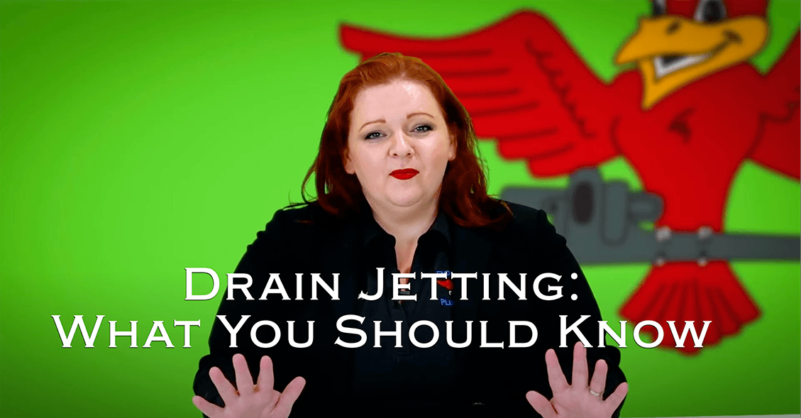 Owner of Robins Plumbing, Stephanie Robins with featured blog titled 'Drain Cleaning: What you should know'