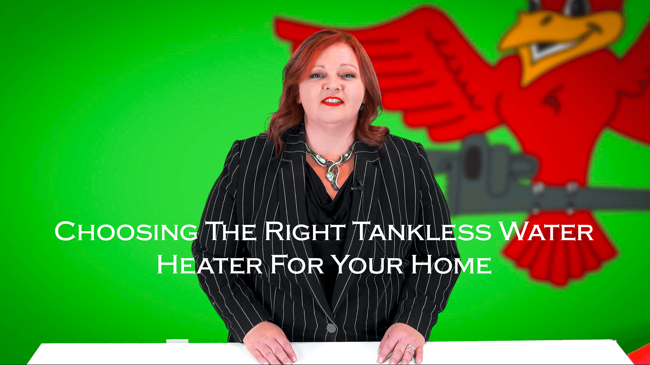 The owner of Robins Plumbing, Stephanie Robins featured blog titled 'Choosing the tankless water heater for your home'