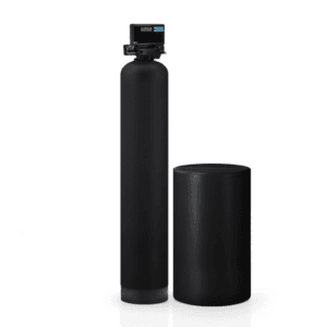 A salt based water softener system