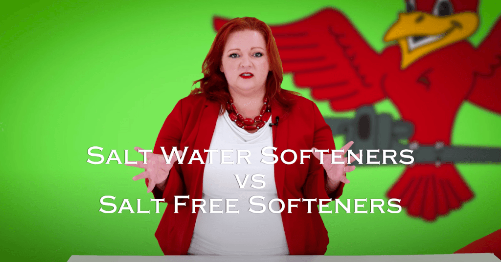 Salt Water Softeners vs Salt Free Softeners | Robins Plumbing Inc