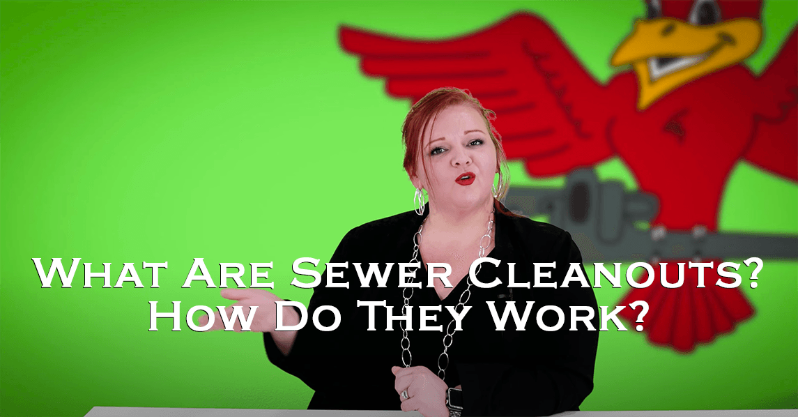 Stephanie Robins, owner of Robins Plumbing with featured blog titled 'what are sewer cleanouts how do they work'