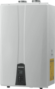 A navien gas tankless water heater.