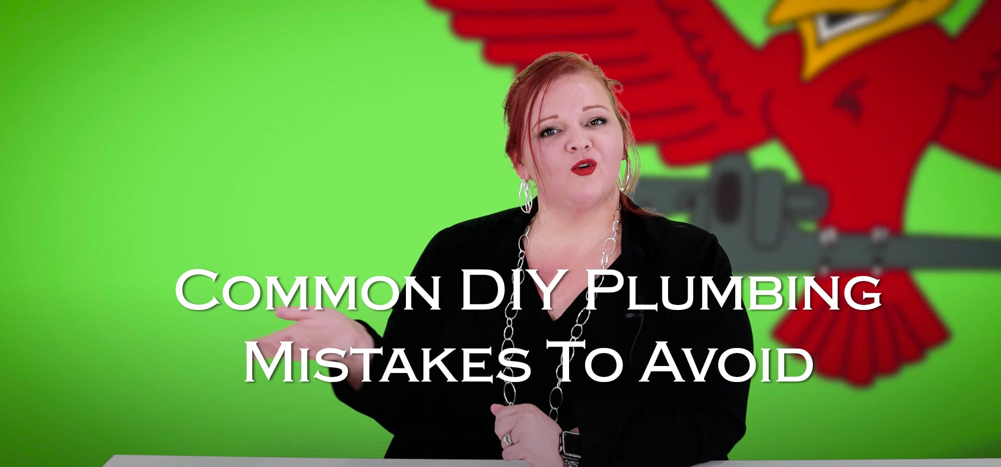 Stephanie Robins, owner of Robins Plumbing featuring titled blog Common DIY Plumbing Mistakes To Avoid