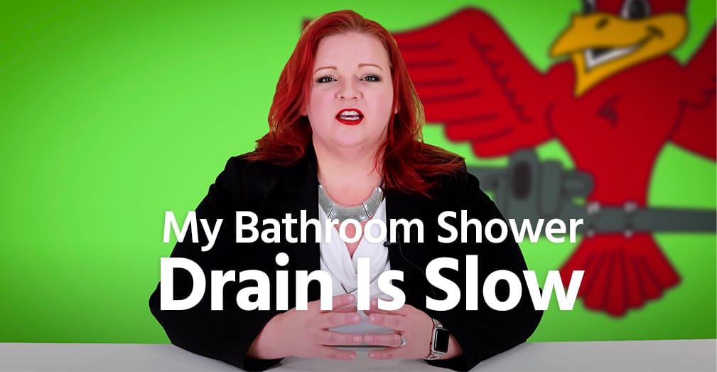 TPhoenix homeowner dealing with a slow shower drain before plumbing repair