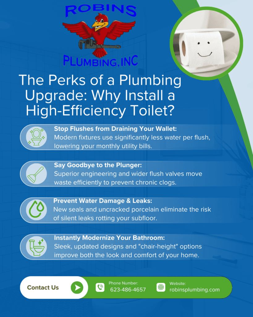 The Perks of a Plumbing Upgrade: Why Install a High-Efficiency Toilet?