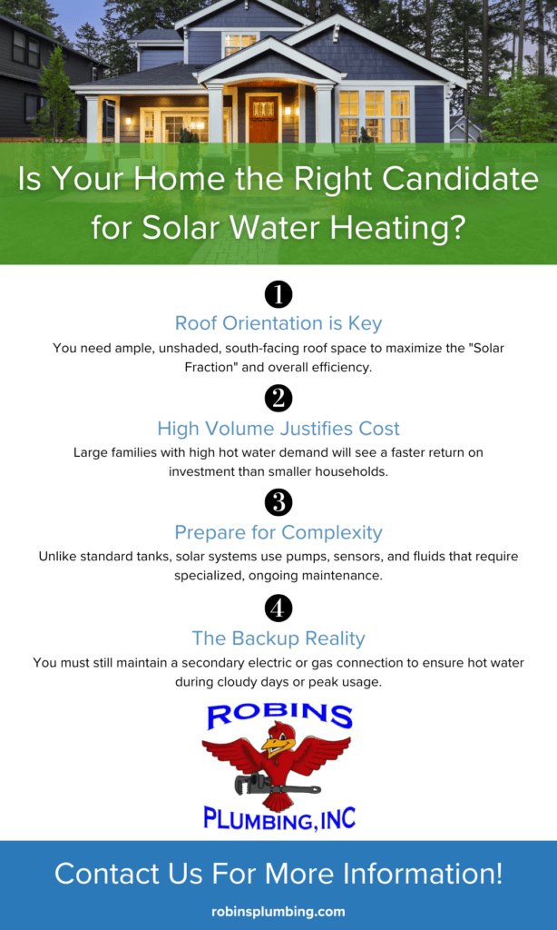 Is Your Home the Right Candidate for Solar Water Heating?