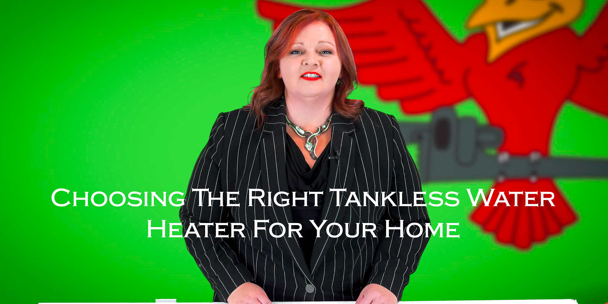The owner of Robins Plumbing, Stephanie Robins featured blog titled 'Choosing the tankless water heater for your home'