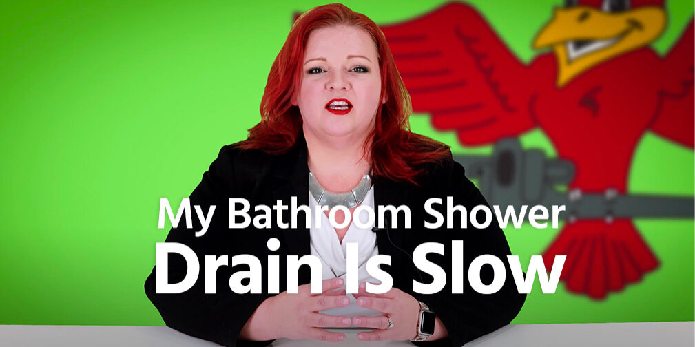 TPhoenix homeowner dealing with a slow shower drain before plumbing repair