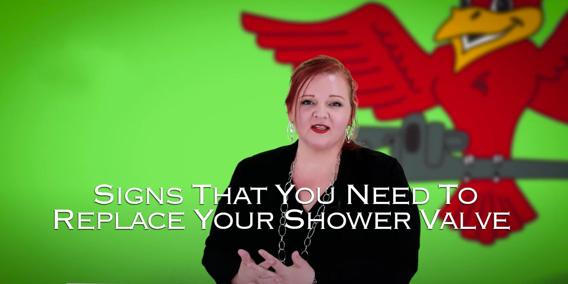 The owner of Robins Plumbing, Stephanie Robins and her featured blog titled 'Signs that you need to replace your shower valve'