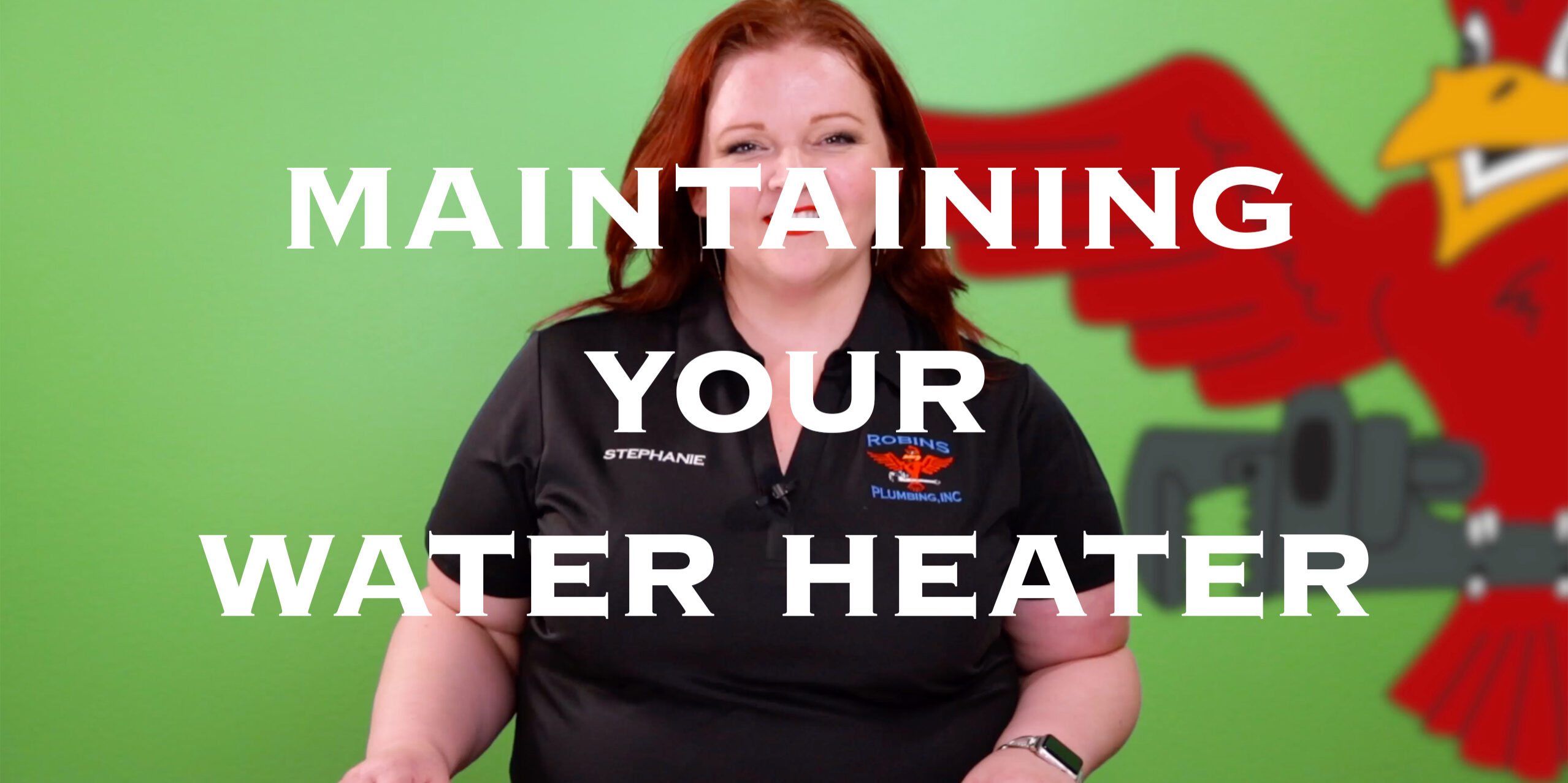 Cover photo for blog and video "Maintaining Your Water Heater"